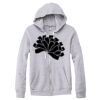Adult Triblend Full-Zip Fleece Hooded Sweatshirt Thumbnail