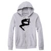 Adult Triblend Full-Zip Fleece Hooded Sweatshirt Thumbnail