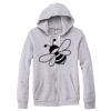 Adult Triblend Full-Zip Fleece Hooded Sweatshirt Thumbnail