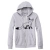 Adult Triblend Full-Zip Fleece Hooded Sweatshirt Thumbnail