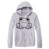 Adult Triblend Full-Zip Fleece Hooded Sweatshirt Thumbnail