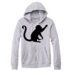 Adult Triblend Full-Zip Fleece Hooded Sweatshirt Thumbnail