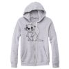 Adult Triblend Full-Zip Fleece Hooded Sweatshirt Thumbnail