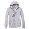 Adult Triblend Full-Zip Fleece Hooded Sweatshirt Thumbnail
