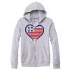 Adult Triblend Full-Zip Fleece Hooded Sweatshirt Thumbnail