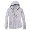 Adult Triblend Full-Zip Fleece Hooded Sweatshirt Thumbnail