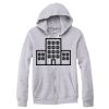 Adult Triblend Full-Zip Fleece Hooded Sweatshirt Thumbnail
