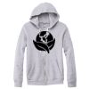 Adult Triblend Full-Zip Fleece Hooded Sweatshirt Thumbnail