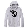 Adult Triblend Full-Zip Fleece Hooded Sweatshirt Thumbnail