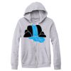 Adult Triblend Full-Zip Fleece Hooded Sweatshirt Thumbnail