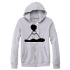 Adult Triblend Full-Zip Fleece Hooded Sweatshirt Thumbnail