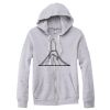Adult Triblend Full-Zip Fleece Hooded Sweatshirt Thumbnail
