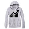 Adult Triblend Full-Zip Fleece Hooded Sweatshirt Thumbnail