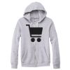 Adult Triblend Full-Zip Fleece Hooded Sweatshirt Thumbnail