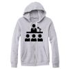 Adult Triblend Full-Zip Fleece Hooded Sweatshirt Thumbnail