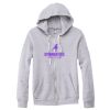 Adult Triblend Full-Zip Fleece Hooded Sweatshirt Thumbnail