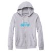 Adult Triblend Full-Zip Fleece Hooded Sweatshirt Thumbnail