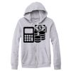 Adult Triblend Full-Zip Fleece Hooded Sweatshirt Thumbnail