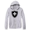 Adult Triblend Full-Zip Fleece Hooded Sweatshirt Thumbnail