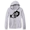Adult Triblend Full-Zip Fleece Hooded Sweatshirt Thumbnail