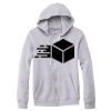 Adult Triblend Full-Zip Fleece Hooded Sweatshirt Thumbnail