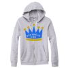 Adult Triblend Full-Zip Fleece Hooded Sweatshirt Thumbnail