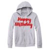 Adult Triblend Full-Zip Fleece Hooded Sweatshirt Thumbnail