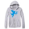Adult Triblend Full-Zip Fleece Hooded Sweatshirt Thumbnail