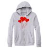 Adult Triblend Full-Zip Fleece Hooded Sweatshirt Thumbnail