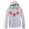 Adult Triblend Full-Zip Fleece Hooded Sweatshirt Thumbnail