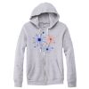 Adult Triblend Full-Zip Fleece Hooded Sweatshirt Thumbnail