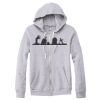 Adult Triblend Full-Zip Fleece Hooded Sweatshirt Thumbnail