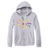 Adult Triblend Full-Zip Fleece Hooded Sweatshirt Thumbnail