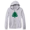 Adult Triblend Full-Zip Fleece Hooded Sweatshirt Thumbnail