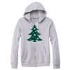Adult Triblend Full-Zip Fleece Hooded Sweatshirt Thumbnail