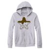 Adult Triblend Full-Zip Fleece Hooded Sweatshirt Thumbnail