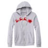 Adult Triblend Full-Zip Fleece Hooded Sweatshirt Thumbnail