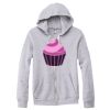 Adult Triblend Full-Zip Fleece Hooded Sweatshirt Thumbnail