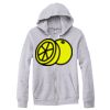 Adult Triblend Full-Zip Fleece Hooded Sweatshirt Thumbnail