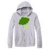 Adult Triblend Full-Zip Fleece Hooded Sweatshirt Thumbnail