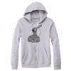 Adult Triblend Full-Zip Fleece Hooded Sweatshirt Thumbnail