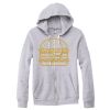 Adult Triblend Full-Zip Fleece Hooded Sweatshirt Thumbnail
