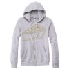 Adult Triblend Full-Zip Fleece Hooded Sweatshirt Thumbnail