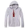 Adult Triblend Full-Zip Fleece Hooded Sweatshirt Thumbnail