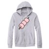 Adult Triblend Full-Zip Fleece Hooded Sweatshirt Thumbnail