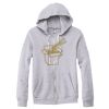 Adult Triblend Full-Zip Fleece Hooded Sweatshirt Thumbnail