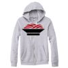 Adult Triblend Full-Zip Fleece Hooded Sweatshirt Thumbnail