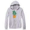 Adult Triblend Full-Zip Fleece Hooded Sweatshirt Thumbnail