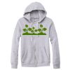 Adult Triblend Full-Zip Fleece Hooded Sweatshirt Thumbnail