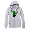 Adult Triblend Full-Zip Fleece Hooded Sweatshirt Thumbnail